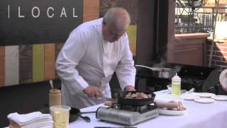 Morningside Farmers Market - Chef Demo with Aria restaurant - 5-25-2013