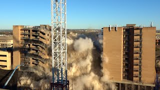 University Towers #1 and #3 at University of Texas - Controlled Demolition, Inc.