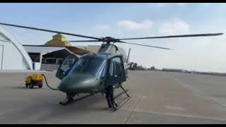 Royal Cambodia Airforce helicopter practice of Cambodia