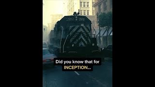 Did you know that for INCEPTION...