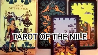 Tarot of the Nile (by Urus Pajic) ~ Flipthrough +  Sample Reading