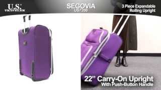 US7200 SEGOVIA 3-PIECE LIGHTWEIGHT ROLLING UPRIGHT SET