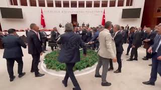 TBMM DE TEKME TOKAT KAVGA FIGHT IN TURKISH PARLIAMENT