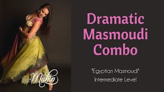 Classic Belly Dance Choreography - Intermediate Belly Dance Lesson in Masmoudi Kabir