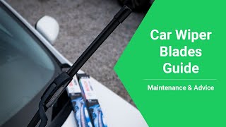 Car Wiper Blades | Maintenance & Care Tips | Shop Front & Rear Replacements at DriveDen