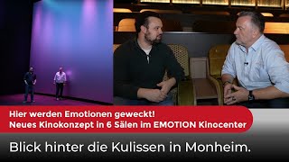 Hier werden Emotionen geweckt! Neues Kinokonzept in 6 Sälen im EMOTION Kinocenter in Monheim