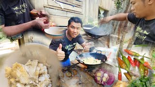 Musim Durian Kita Masak(TOMPOYAK) Ikan Masin Cili Pedas Resepi Masakan Dapur Kampung Borneo Sabah