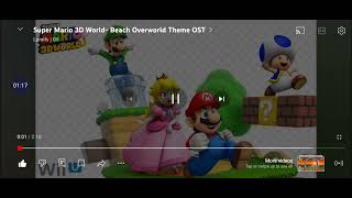 Super Mario 3d World Sunshine Seaside Soundtrack (2) Music OST (The Wednesday July 17 2024)