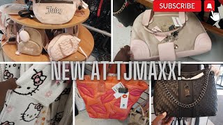 NEW VIRAL JUICY COUTURE HANDBAGS AT TJMAXX ! TJMAXX SHOP WITH ME SUMMER AFFORDABLE HAND BAGS