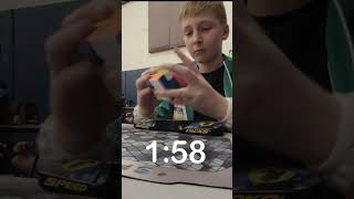 He solved a Rubik's Cube in 5 Seconds!