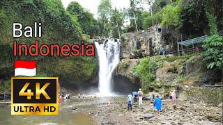 Tegenungan Waterfall & Hindu Temples | Bali | 4K