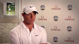 Rory McIlroy and OMEGA auction Seamaster Aqua Terra  Golf  for The Rory Foundation