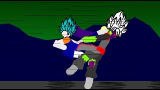 PivotDBS-Vegetto Super Sayayin Blue Vs Zamasu Fusionado