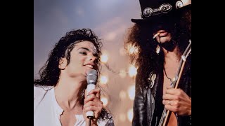 Michael Jackson & Slash - Black or White (Oviedo, Dangerous Tour, 1992)