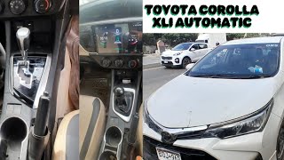 Toyota Corolla XLi 1.3 Manual To Automatic Transmission Conversion Complete 2015 Alhamdulillah