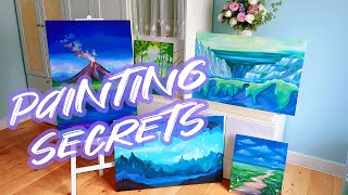 Little Known Art Secrets - Jamie’s Painting UP CLOSE