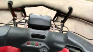 1996 Honda Foreman 400 4x4 0 - 45 mph full throttle