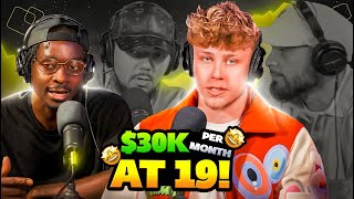 Making $30K a Month a 19 Years OLD!!! @Investin.KT3  Kolin Taylor | Delete Kings Podcast 26