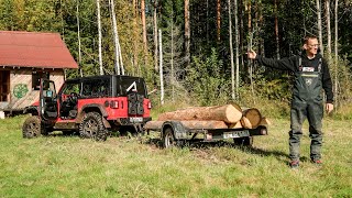 ДОСТАВКА БРЁВЕН НА ХУТОР, СТРОИМ НАВЕСЫ.