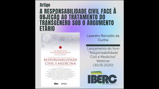 "A RESPONSABILIDADE CIVIL FACE À OBJEÇÃO AO TRATAMENTO DO TRANSGÊNERO SOB O ARGUMENTO ETÁRIO"