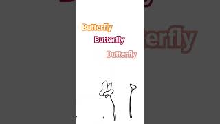 BUTTERFLY DARLING 🦋 #animation #art #butterfly