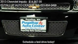 2013 Chevrolet Impala LS Fleet 4dr Sedan for sale in PUYALLU