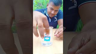 water electrolysis experiment||simple science experiment with water||easy experiment #shorts