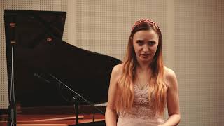 "Va! Laisse couler mes larmes" z opery "Werther" - Paulina Dziedzic mezzosopran