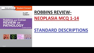 ROBBINS REVIEW- Neoplasia part1- mcq || HOW TO STUDY PATHOLOGY MCQ