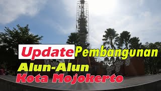 Update Pembangunan Alun-Alun Kota Mojokerto November 2022