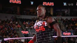 WWE RAW R TRUTH VS THE MIZ 10/14/24