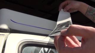 GoWesty Westfalia Luggage Rack and Pop-Top Decal Application