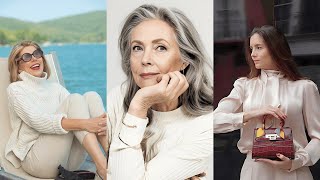 12 Style Secrets of High-Class Women | Natural Fashion for Women Over 60 | Style Over 60