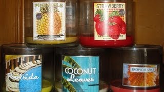 IN-DEPTH: Bath and Body Works Candle Review: 1ST QUARTER OVERVIEW- AFTER THE REVIEW/BURN (2013)