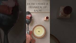 Repackaging and frankening a lip balm #diy #satisfying #projectpan