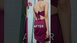 BEFORE/AFTER || REFASHION PLAIN DRESS || AngelSew #diy #clothes #refashion #sewing