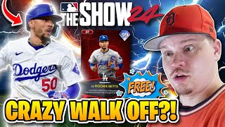 CAN *FREE* 99 LIGHTNING MOOKIE BETTS WALK-OFF A COMEBACK?! - MLB The Show 24 - Diamond Dynasty