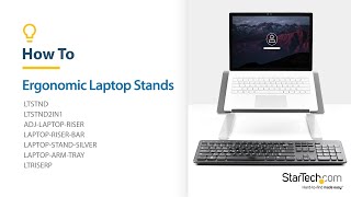 Ergonomic Laptop Stands and Risers | StarTech.com