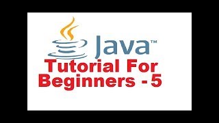 Java Tutorial For Beginners 5   Getting User Input using Java Full HD