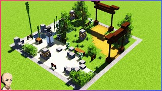 ✔️Minecraft | Japanese Zen Garden | Tutorial (You Can Build)✔️