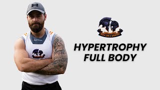 Full Body Hypertrophy Dumbbell Workout [Strength and Conditioning]