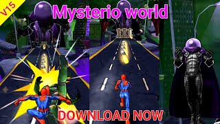 Spider-man unlimited 2024 mod apk+data DOWNLOAD+GAMEPLAY_[mysterio's world]