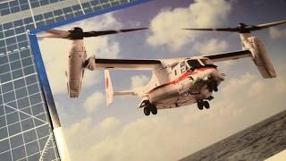 Обзор сборной модели MV-22B от фирмы Tomytec (HC206)