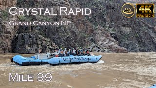 Crystal Rapid - Mile 99 - Grand Canyon NP - Colorado River - V360