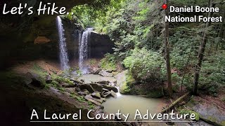 Pine Island Double Falls + More - Daniel Boone National Forest - Kentucky - 7/3/23