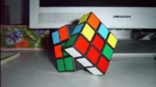 Rubik's Cube Self-Solving Animation