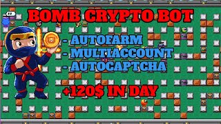 Bomb Crypto Bot Tutorial | Cheat Menu | Free Bomb Crypto Bot