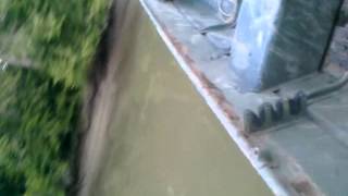 homemade boat motor test run #1