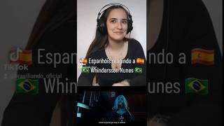 Espanhois reagindo ao Whindersson nunes (parodia) #whinderssonnunes #reação #whindersson