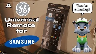 Eskie's Vlog 070824: A GE Universal Remote